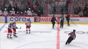 КХЛ. Авангард_ЦСКА матч 1 08042026. Травма Чистякова после столкновения с Костиным