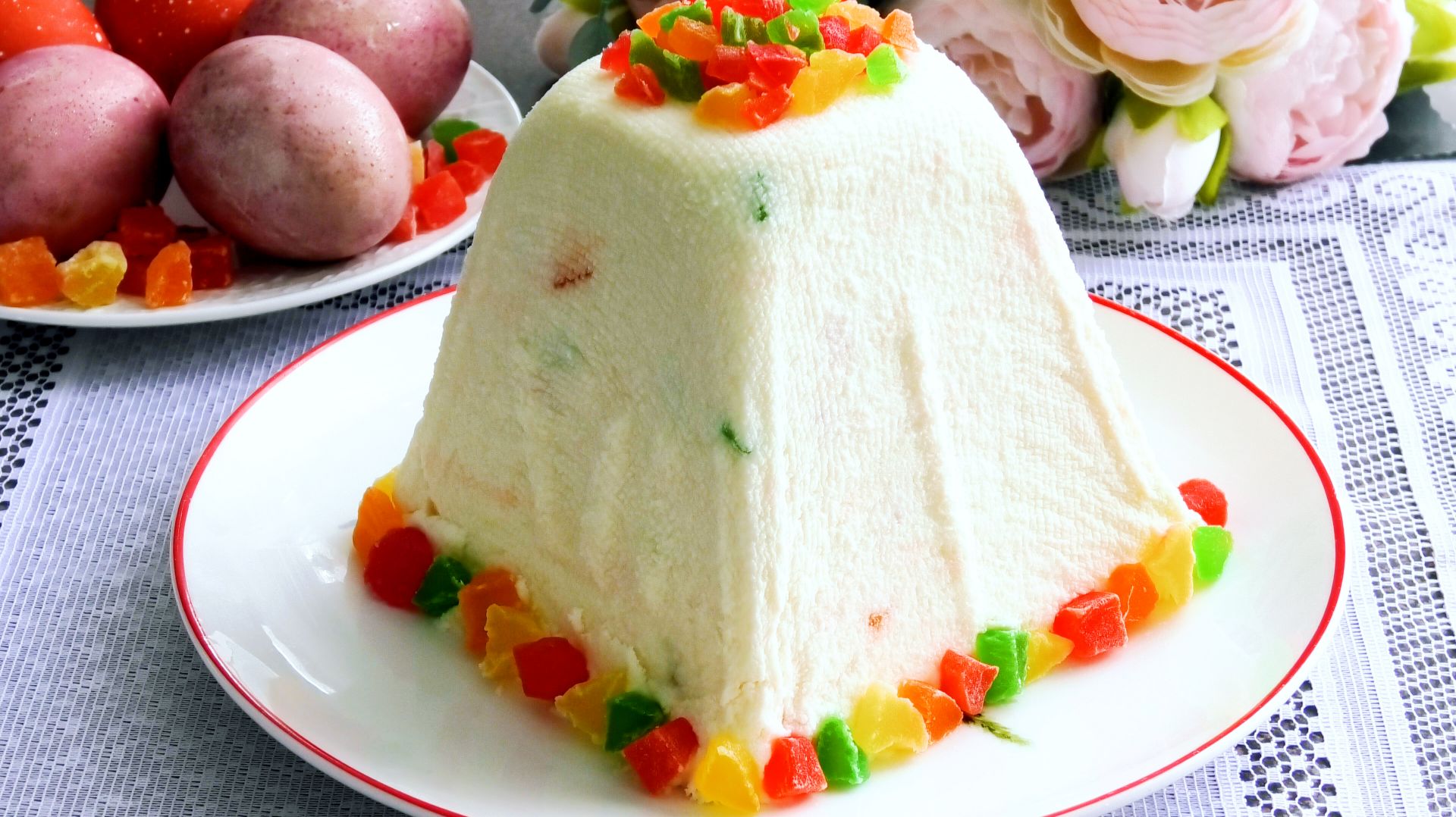 Пасха сметанная без творога