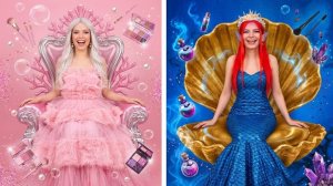 От принцессы к русалке: эпическое преображение 💖