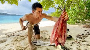 ОСТРОВ АКУЛ. Выживание на необитаемом новом острове [Часть-1]