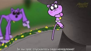 КЭТНАП ОЧЕНЬ ЗОЛ! - GameToons Анимация   CATNAP is ANGRY на русском   fReelaN SHOW