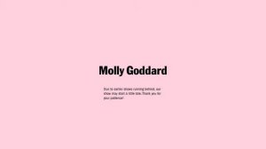 Показ женской коллекции Molly Goddard осень-зима 2024-2025