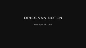 Показ мужской коллекции 099  Dries Van Noten осень-зима 2017-2018
