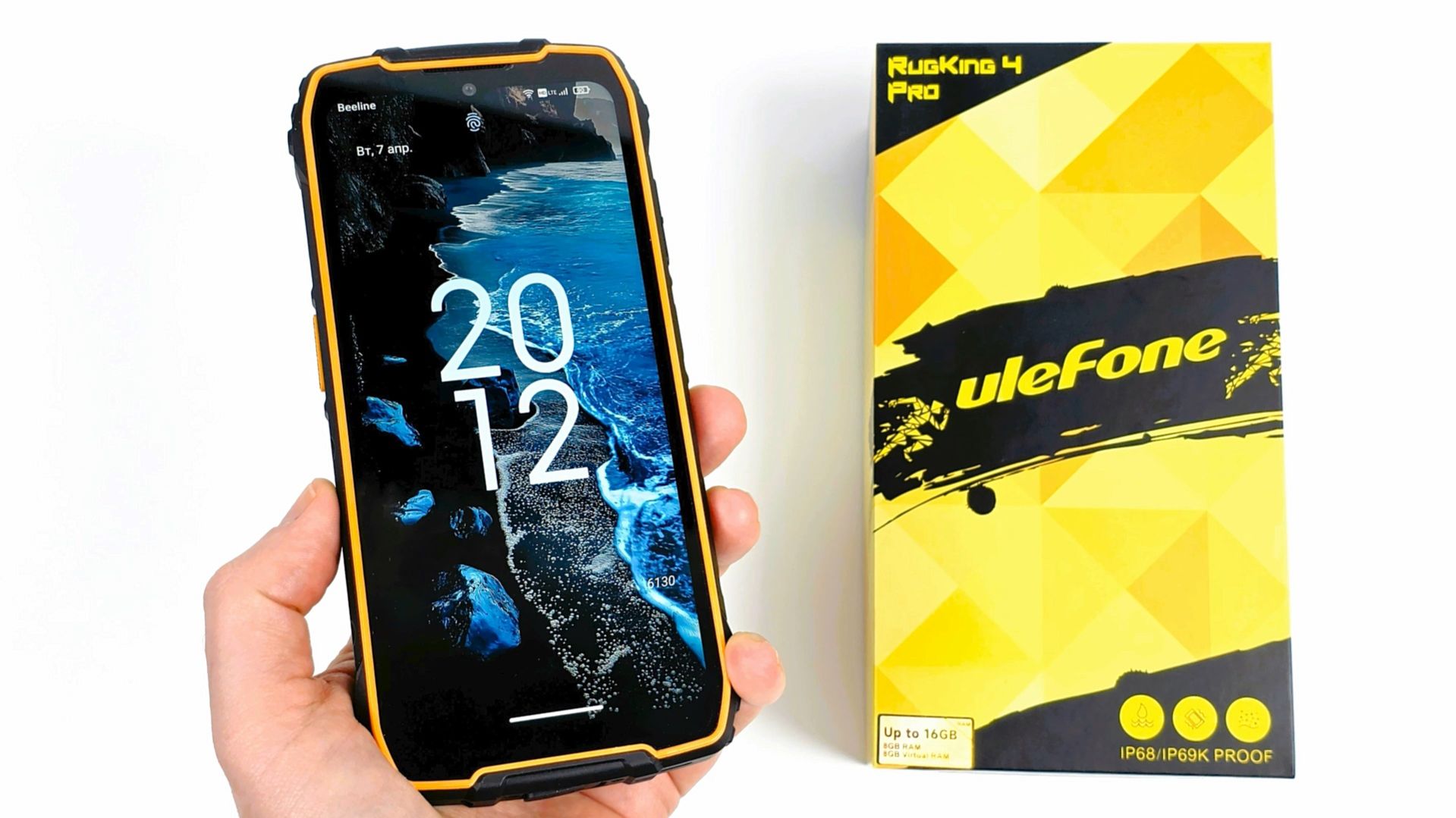 Ulefone RugKing 4 Pro: доступный ЗВЕРЬ с батареей на 10200 mAh и ярким фонариком!