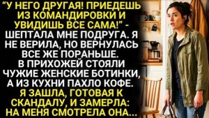 У него другая! Приедешь из командировки и увидишь все сама - шептала мне подруга!