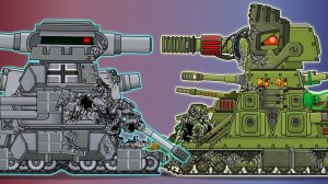 АБОРДАЖ МОНСТРА ! КВ-44М vs VK-44 !