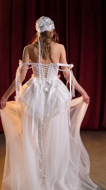 Свадебное платье Нимфа 2 из коллекции «Дива» 2026 от бренда Анна Кузнецова