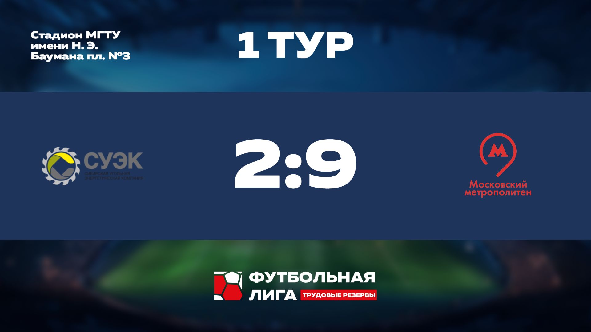 Обзор | 1 тур | АО СУЭК - Московский Метрополитен | Альфа