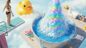 Какой бассейн выберешь ты??🧊 Мультики для детей!