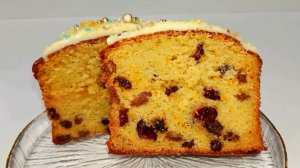 Творожный кулич | Рецепт куличей без дрожжей | Глазурь за одну минуту без варки