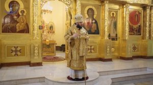 Божественная литургия в Кафедральном соборе во имя святого пророка Божия Илии