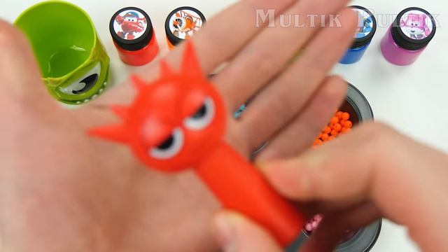 Насладиться ASMR-звуками кинетического песка радужного слайма  своими руками с помощью ASMR  090