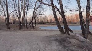 Остров Татышев.Вантовый мост .Красноярск