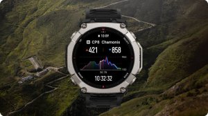 Amazfit T-Rex Ultra 2 - титановые часы с автономностью до 30 дней ⏱