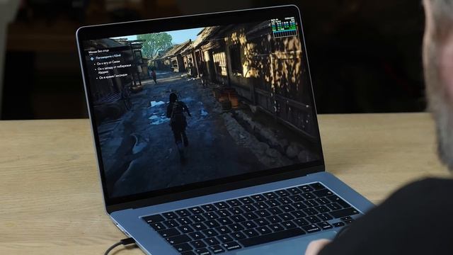 Играем на MacBook Air M4 в Assassin's Creed Shadows! MacBook лучший игровой ноут прямо сейчас? смотреть онлайн