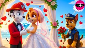 Щенячий патруль и Маршалл. Залипательное видео. Мультфильм для детей и малышей. Анимация 385