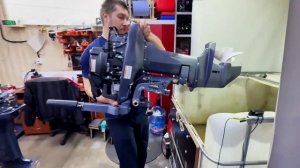 Показываем нулевое ТО мотора KITT BOATS 🔥