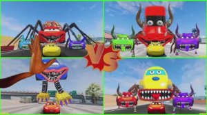 Монстр-Маккуин против Монстр-Траков: Эпическая Битва Гигантов — Кто Победит? 🔥