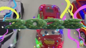 радиоуправляемый мусоровоз и полицейская машина – Молния Маккуин, мини-вертолет 🚗✨