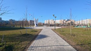 Улица Джона Рида и парк Боевого Братства. Апрель 2026.