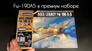 Fw-190A5 в премиум наборе от АММО