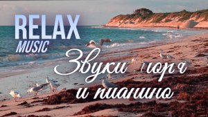 🌊 RELAX | ШУМ ВОЛН И ПИАНИНО С ЧАЙКАМИ — ИДЕАЛЬНАЯ МУЗЫКА ДЛЯ СНА, ОТДЫХА И РАССЛАБЛЕНИЯ