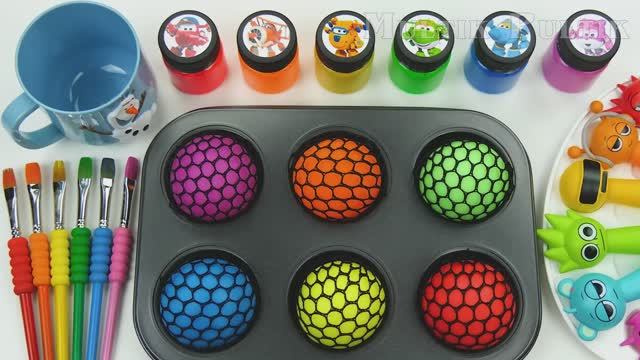 Насладиться ASMR-звуками кинетического песка радужного слайма ✨ своими руками с помощью ASMR 💖 #083