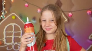 Новогодние приключение Насти и прыгучие игрушки