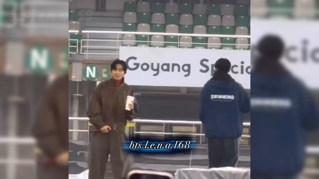 Кадры с саундчека BTS