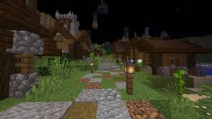 моя minecraft деревня