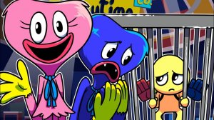 Хагги Вагги очень грустит из-за игрока! Анимации Poppy Playtime