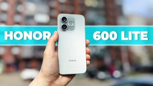 HONOR 600 Lite: САМЫЙ яркий экран в классе, СТИЛЬНЫЙ легкий корпус (всего 180 г!) и батарея 6520 мАч