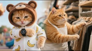 Рыжий котенок постоянно опаздывает и нарушает обещание. Кошка-мама преподает урок на будущее 🐱🧡