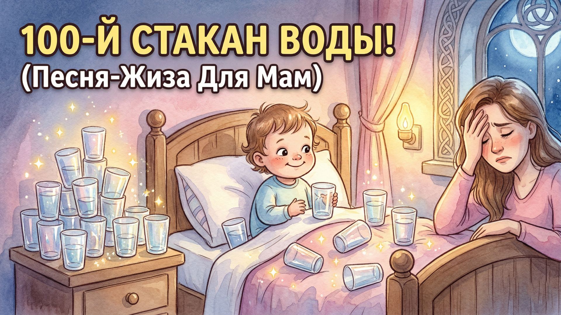 Кельтская колыбельная уставшей мамы ✨ 100-й стакан воды (Песня-жиза)