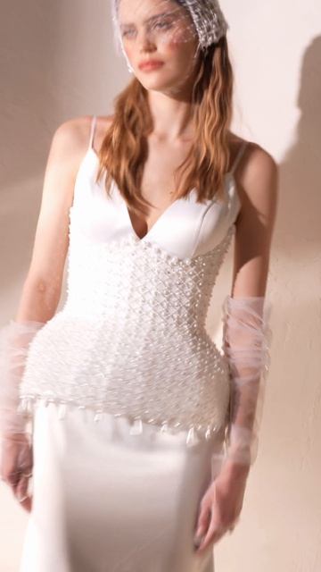 Свадебное платье Эос из коллекции «Дива» 2026 от бренда Анна Кузнецова