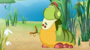 Лунтик. Лунтик и Кузя пускают кораблики. ч   30