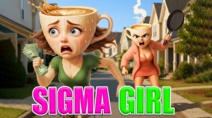 Сигма Герл Ballerina Cappuccina разбила сердце! Мультики для детей