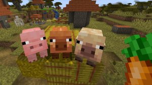 minecraft мем со свиньёй