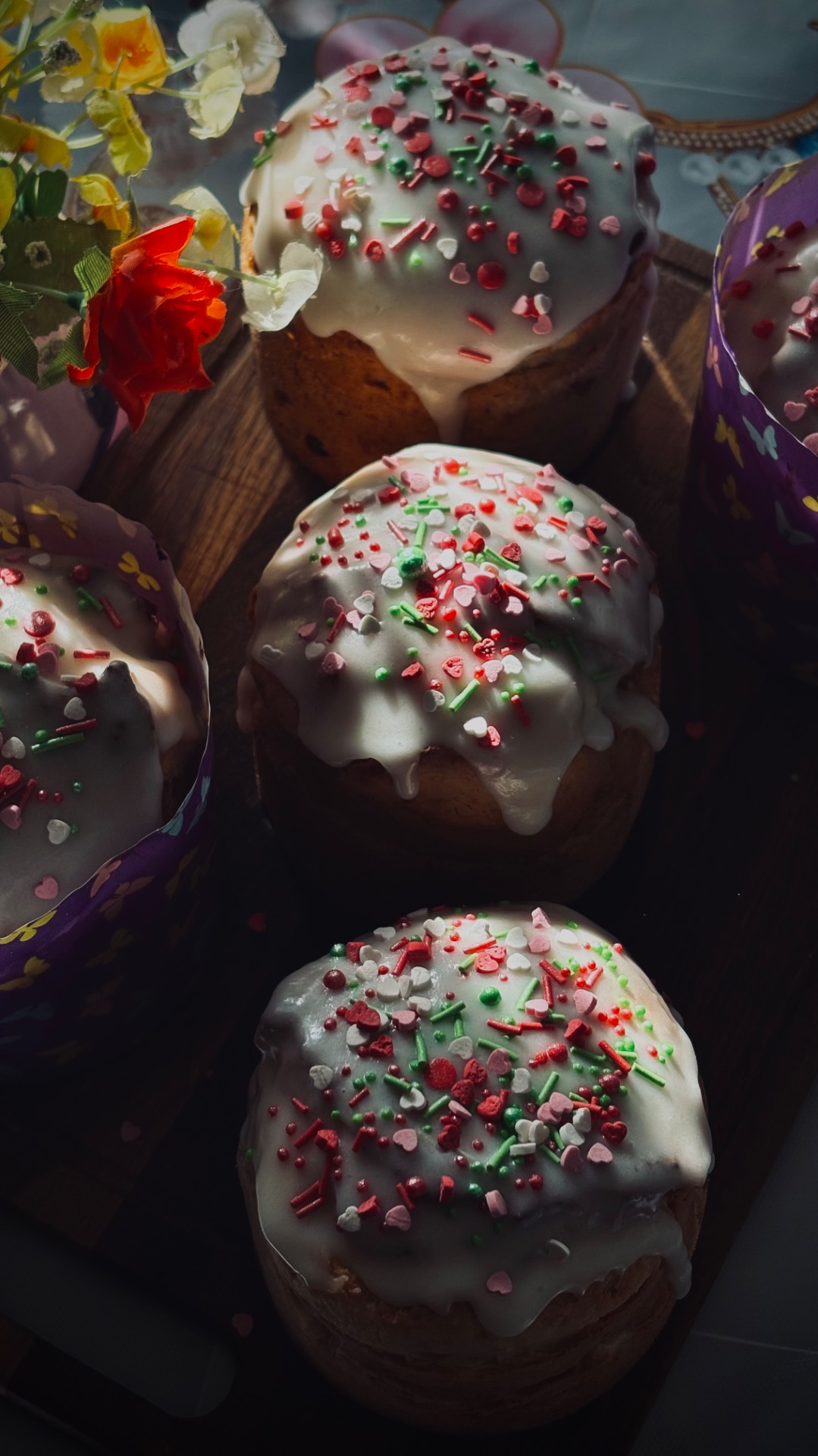 Кулич творожный на Пасху