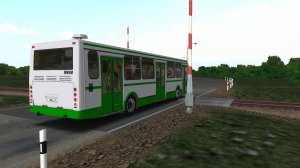 Поездка на ЛиАЗ-5256.26 по маршруту №122 по карте Русская Глубинка 2.6