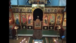 Чтение 12 Евангелий в храме Иоанна Богослова в Измайлово