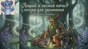 Леший и лесная ночь . ауди сказка засыпайка
