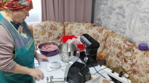 готовлю колбасу// шприцую // Фунчоза покупная //