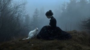 Relaxing in Deep ambience  late night studies under a heavy sky  dark academia music for focus-(1080