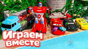 Игрушки из мультика ТАЧКИ ! часть 7 🚗 ИГРАЕМ В ПОЛНУЮ КОЛЕКЦИЮ ИЗ МУЛЬТФИЛЬМА !