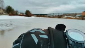 Мормышинг между льдин