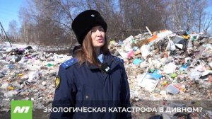 Мусорная гора в Дивном. Нижневартовск