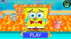 ГУБКА БОБ, СКВИДВАРД и ПАТРИК в РЕЖИМЕ ЛАВЫ! БАРРИ БЕЖИТ ИЗ ТЮРЬМЫ! #Roblox #obby