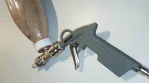 МОЩНЫЙ ПЕСКОСТРУЙНЫЙ пистолет СВОИМИ РУКАМИ