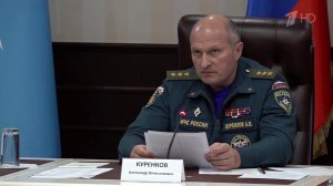 Глава МЧС лично проверил ход ликвидации последствий наводнения в Дагестане.